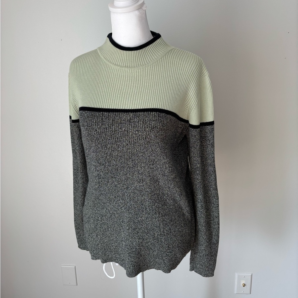Karen Scott ribbed sweater